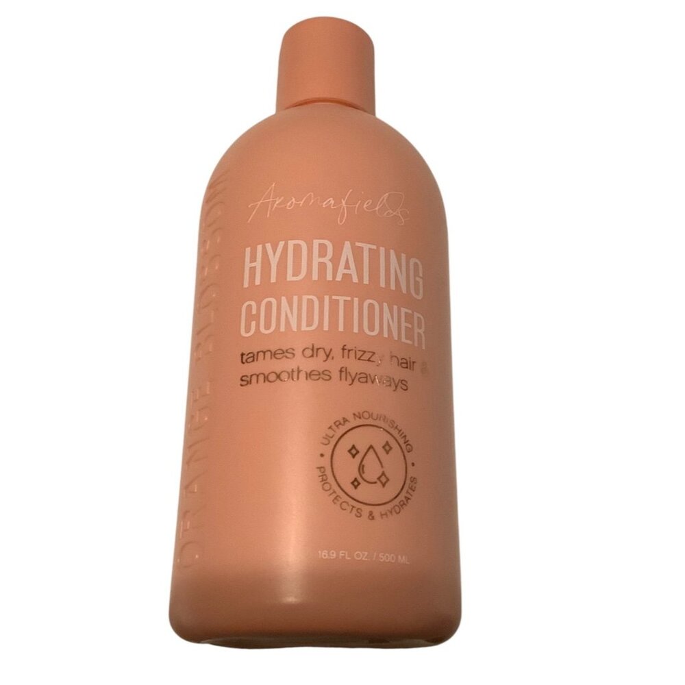 Aromasfields Hydrating Conditioner Orange Blossom 16.9 Fl Oz Tame Frizz Flyaways